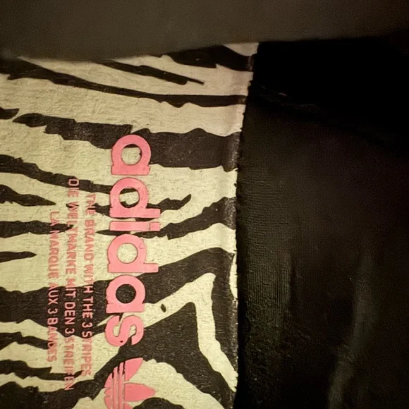 Adidas Women's Black and Pink Sneakers - Picture 4 of 5